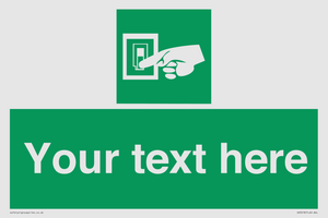 Custom Light Switch Sign